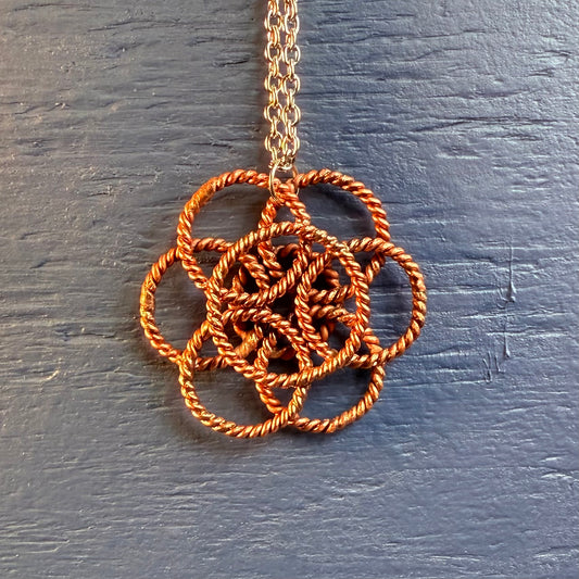 The Empress - Seed of Life talisman formed from the Lost, Royal and Empowerment cubits