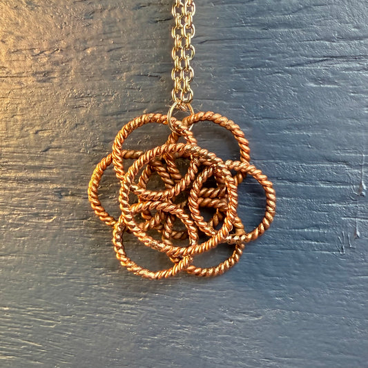 The Regent - Seed of Life talisman formed with the Royal, Lost, and Empowerment cubits